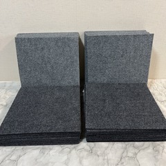 【未使用品】60枚 タイルカーペット ジョイントマット 吸着マット 防音30×30cmの画像