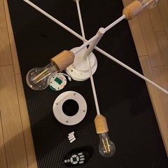 シーリングライト+調光電球の画像