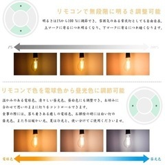 シーリングライト+調光電球の画像