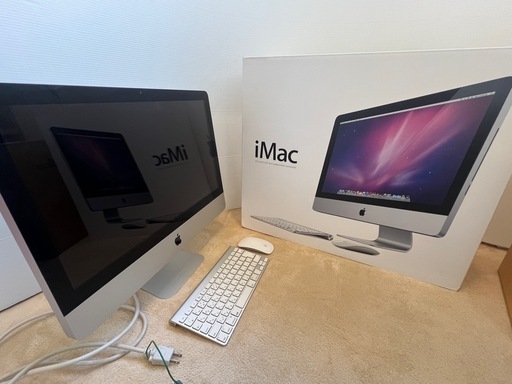 iMac 21.5-inch, Mid 2011) 本体、キーボード、マウス、外箱入り