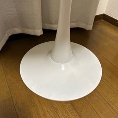 ホワイト ラウンドテーブル 直径80cmの画像