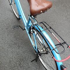 26インチママチャリ自転車の画像