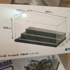 【新品未開封】フィギュアケース3つの画像