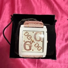 D&G GUESS ストーン付き腕時計の画像