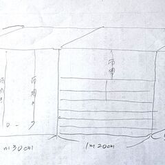 洋服ダンス（大事に使っていただける方に無料で差し上げます）の画像