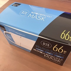 不織布マスク(開封済 50枚程度)の画像