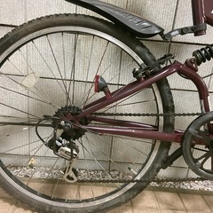 キャプテンスタッグ　Captainstag クロスバイク　MTB マウンテンバイク クネオ　CUNEO 折りたたみ　スポーツバイク　自転車の画像
