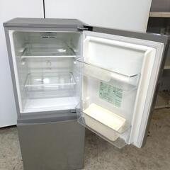 【決定済】AQUA アクア ノンフロン冷凍冷蔵庫 AQR-13J 動作確認済み メンテナンス済み 126L 冷蔵庫 2ドア シルバー 2020年製の画像