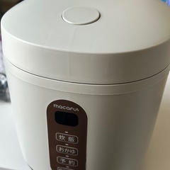 一人暮らし用炊飯器(予約済み)の画像