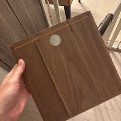 木目　ゴミ箱　の画像