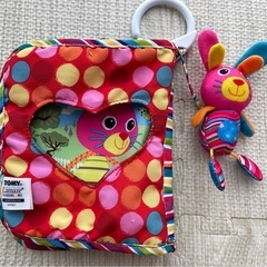LAMAZE 布絵本 うさぎとかくれんぼの画像