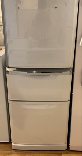 2020年製】335L三菱冷蔵庫 MR-C34E-W7