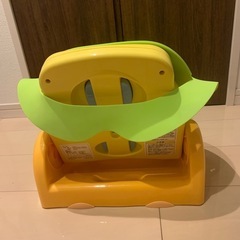 新生児から はじめてのお風呂から使えるバスチェアの画像