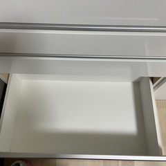 ニトリのキッチンカウンター(レジューム120-2QH-R WH)
の画像