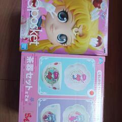 セーラームーン　フィギュア　らんま　茶器セット　未使用　レア　新品　処分早い者勝ち　セット価格の画像