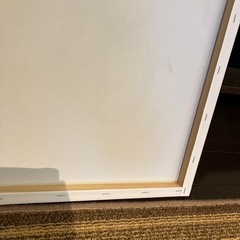 インテリアパネル アート　キャンパス地 ウッドパネル プリント 胡蝶蘭 サイズ500x500(mm)Ｘ3枚セットの画像