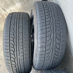 夏タイヤホイールセットの画像