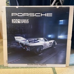 ポルシェ　2021年カレンダー(壁掛け)の画像