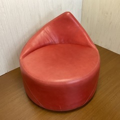 ＊【リユース☆エコちょっぷ】 mobella　1人掛け　レザーソファの画像