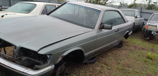 Mベンツ126-560SEC-リサイクル―一台丸ごと部品販売-リペアーリビルト部品