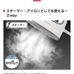 スチームアイロンの画像