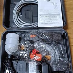 充電式コードレス高圧洗浄機の画像