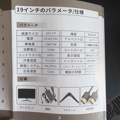LEDディスプレイ19インチ
の画像