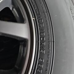 ジムニーシエラ新車取り外しタイヤホイールセット5本の画像