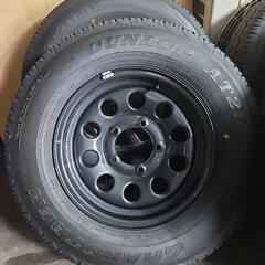 ジムニーシエラ新車取り外しタイヤホイールセット5本の画像