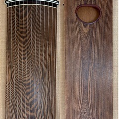【上級品】上角 並甲 すだれ彫  金口前 蒔絵有13絃 13弦 箏 琴 付属品付の画像