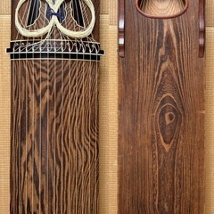 【上級品】上角 並甲 すだれ彫  金口前 蒔絵有13絃 13弦 箏 琴 付属品付の画像