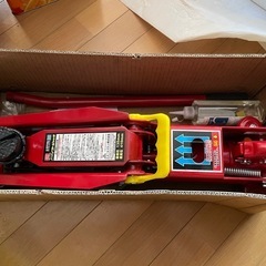 油圧ジャッキ　オイル漏れありますが使用できますの画像