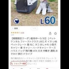 ケンネル　移動用キャリー　ペットキャリー　移動用ケージ　の画像