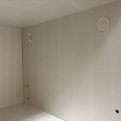 本棚　オフホワイト　可動棚あり　の画像