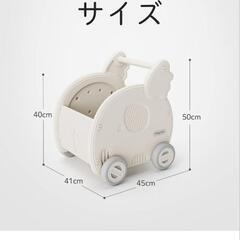 Gorocking モチワゴン おもちゃ収納箱 ボックス 手押し車 

の画像