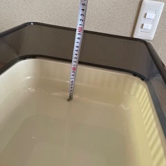 大型猫用トイレ飛び散り防止の画像