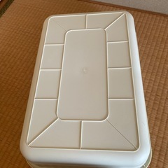 大型猫用トイレ飛び散り防止の画像