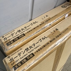 スノーピーク 廃盤 ガーデン焚火テーブルL 新品未使用の画像