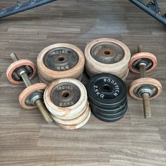 ダンベルセット+  トレーニングベンチの画像