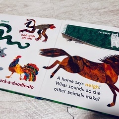 英語絵本 ERIC CARLE My first Busy Book の画像