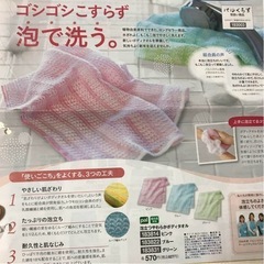 pal-system 泡立ちやわらかボディタオル 2枚セット 新品未使用品の画像