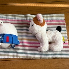 すみっコぐらし、ねこ、犬、うさぎなどぬいぐるみの画像
