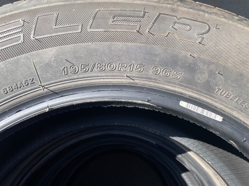 ブリヂストン 195/80R15