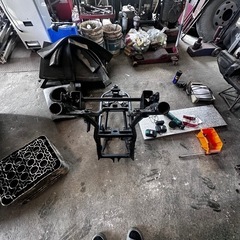 RZ250R書類ありフレームの画像