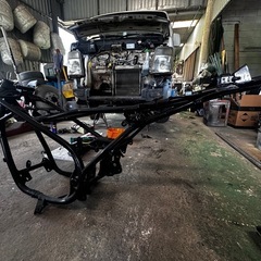RZ250R書類ありフレームの画像
