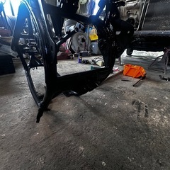 RZ250R書類ありフレームの画像
