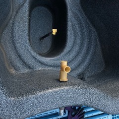 埋め込み式　池の画像
