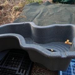 埋め込み式　池の画像