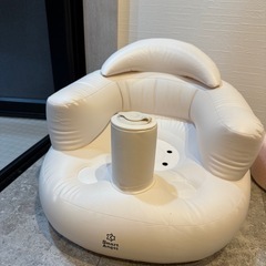 西松屋 Smart Angel ソフトバスチェア（アイボリー）お風呂チェア　の画像