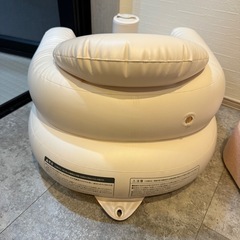 西松屋 Smart Angel ソフトバスチェア（アイボリー）お風呂チェア　の画像